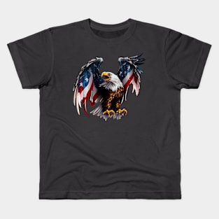 American Eagle Design Kids T-Shirt